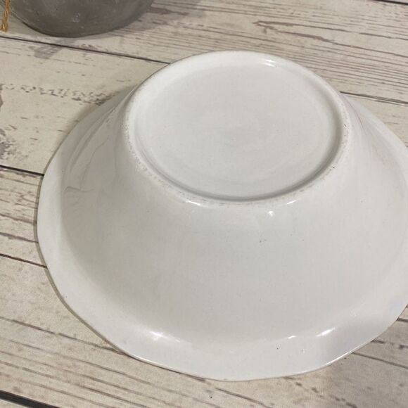 Homer Laughlin COLONIAL WHITE: 9" Vegetable Serving Bowl - Picture 2 of 5